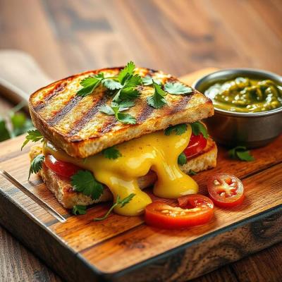 Grilled Paneer Sandwich