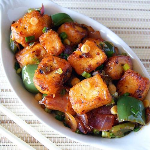 Chilli Paneer Dry