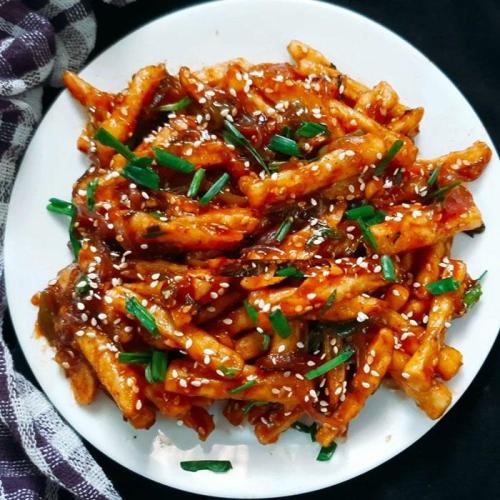 Honey Chilli Potato