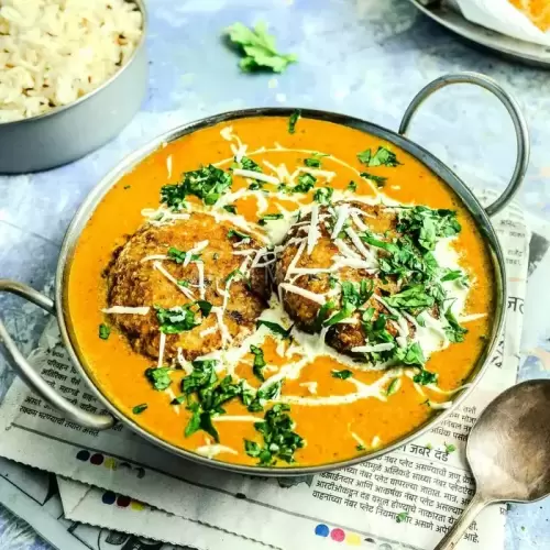 Malai Kofta Red Gravy